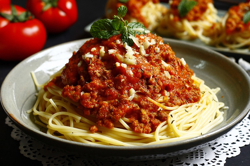 Mỳ Ý sốt bò bằm Spaghetti